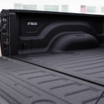 Truck Tailgate With Protective Spray-On Coating 